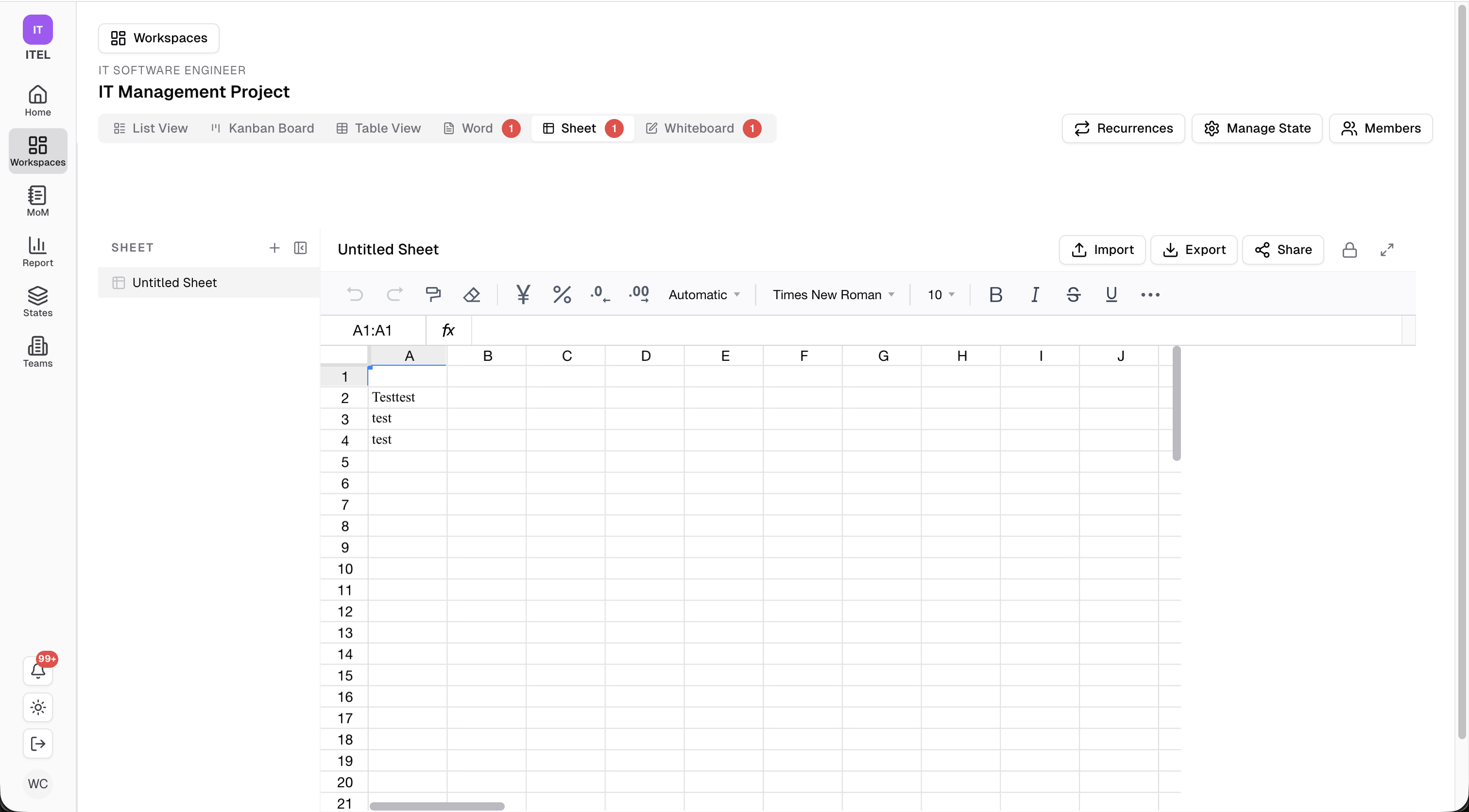 Kanban Board
